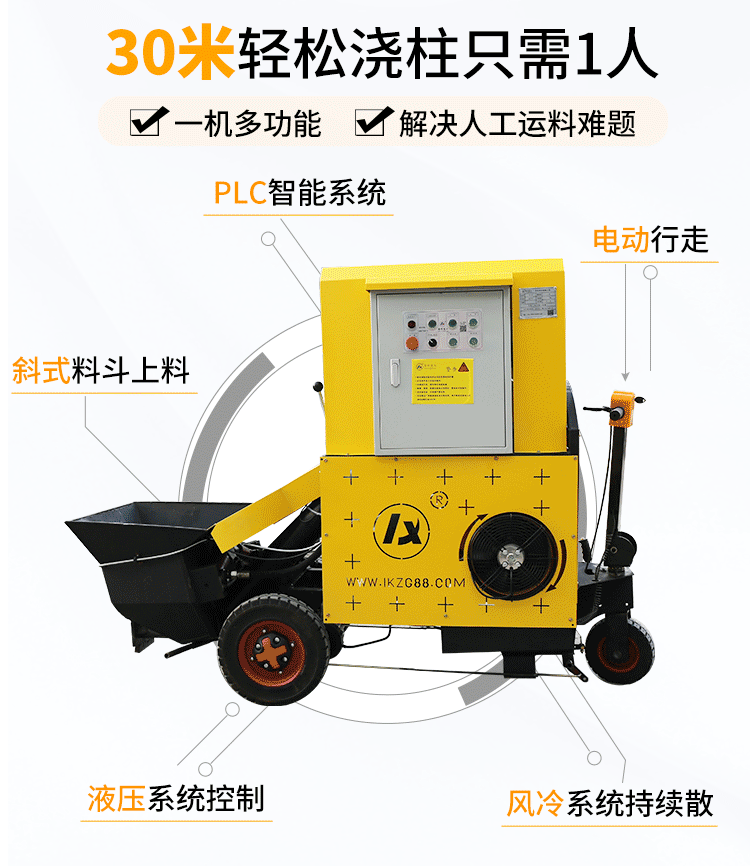 小型細石混凝土泵